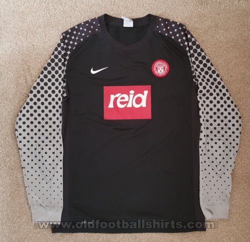 Hamilton Academical Goalkeeper football shirt 2010 - 2011