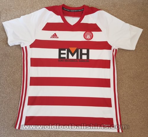 Hamilton Academical Home Fußball-Trikots 2019 - 2020