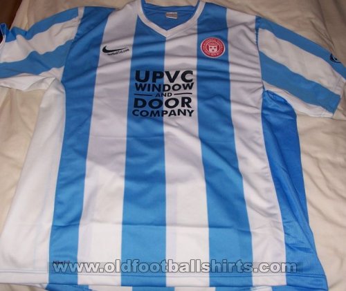 Hamilton Academical Away football shirt 2008 - 2009
