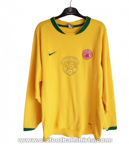 Hamilton Academical Away football shirt 2007 - 2009