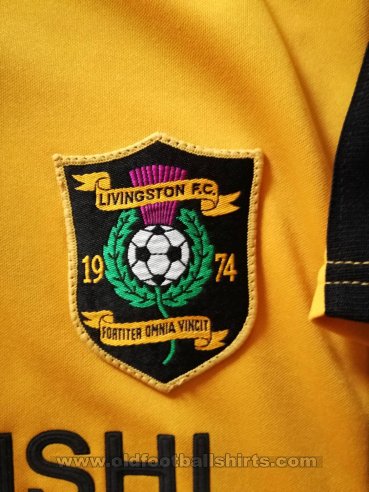 Livingston Home Camiseta de Fútbol 1997 - 1998