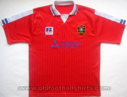 Livingston Visitante Camiseta de Fútbol 1995 - 1996