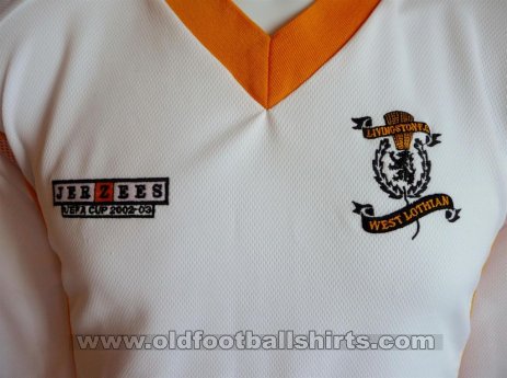 Livingston Cup Shirt football shirt 2002 - 2003