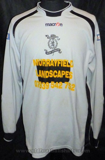 Livingston Goalkeeper football shirt 2008 - 2009