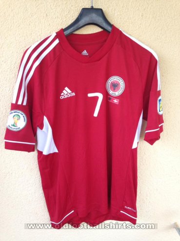 Albania Home football shirt 2013 - 2014