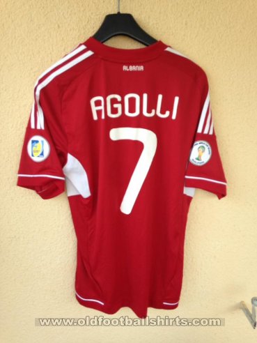 Albania Home football shirt 2013 - 2014