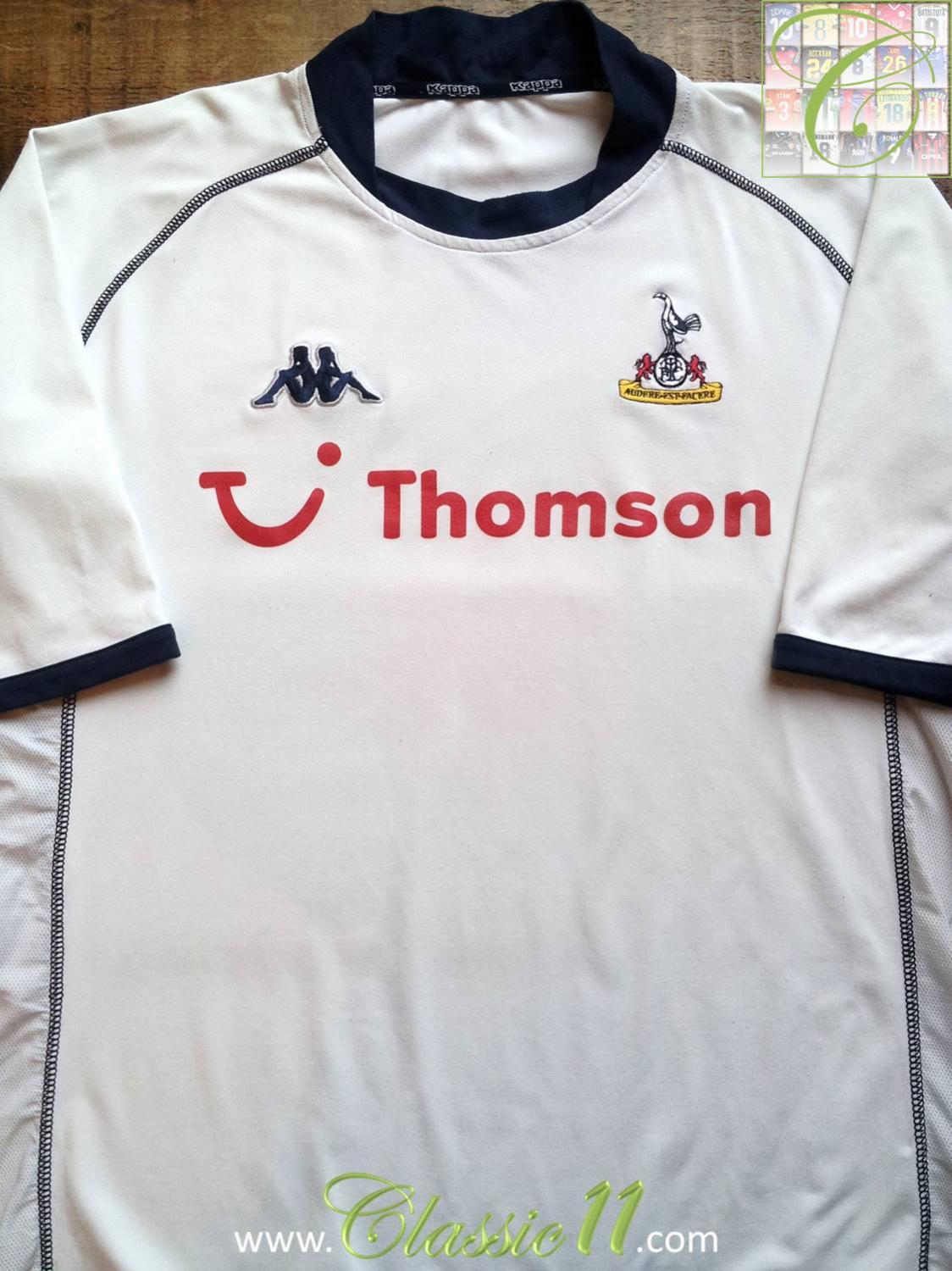 maglia calcio Tottenham Hotspur 2004-2005 Home Shirt Kappa - NEW