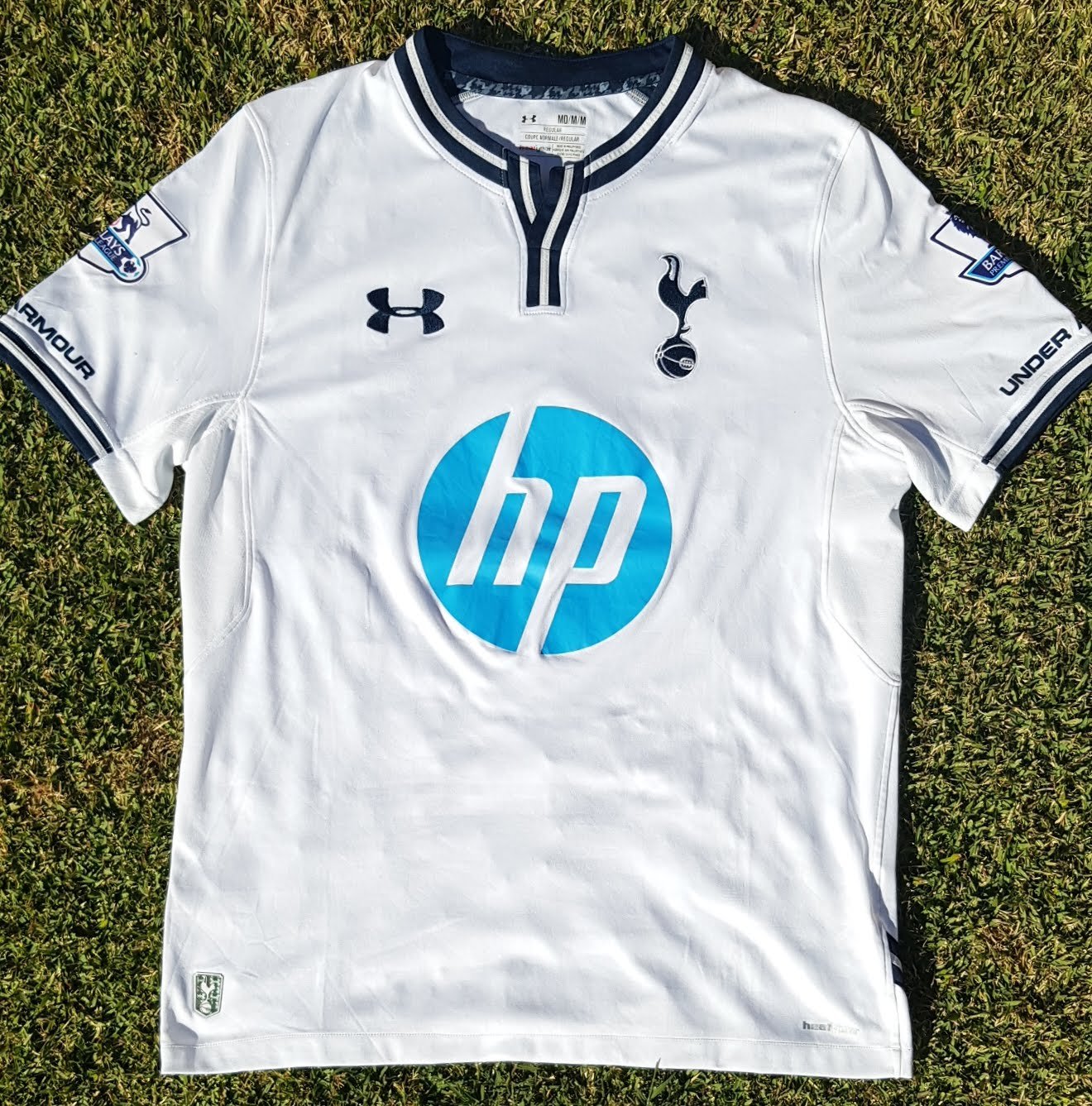 Tottenham Hotspur football shirt 2013 - 2014. Sponsored Hewlett Packard