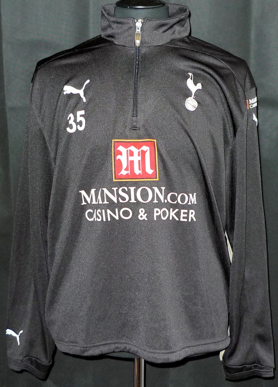 Veste D'Entraînement Tottenham 04/05 Kappa Player Issue – Bleu – Taille M