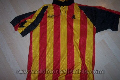 Partick Thistle Home maglia di calcio 1993 - 1994