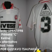 Away football shirt 1998