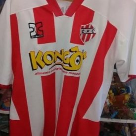 Canuelas FC Home football shirt 2002 - 2003 sponsored by Kongo