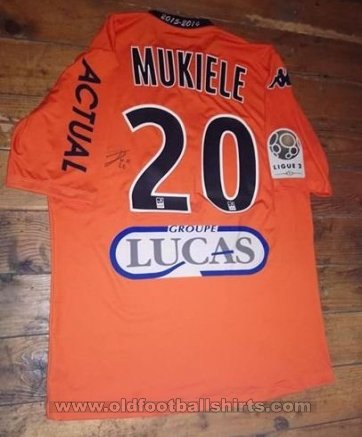 Stade Lavallois Mayenne FC Home football shirt 2015 - 2016