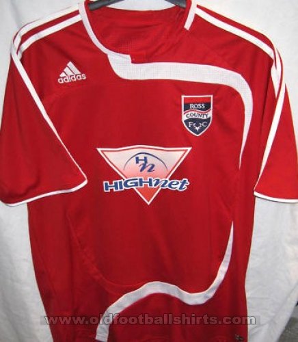 Ross County Away football shirt 2008 - 2010