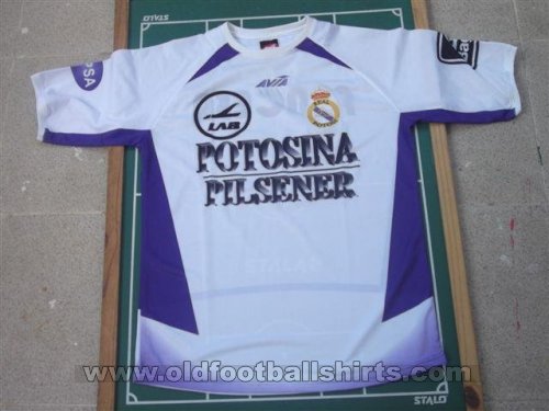 Real Potosi Away football shirt 1999 - 2003