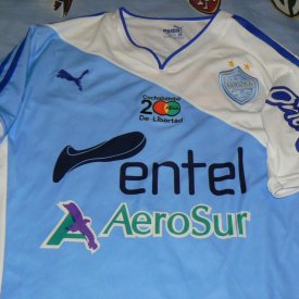 Aurora Home camisa de futebol 2010 sponsored by Entel