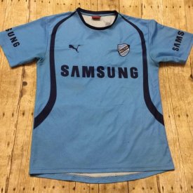 Bolivar Home football shirt 2010 sponsored by Samsung