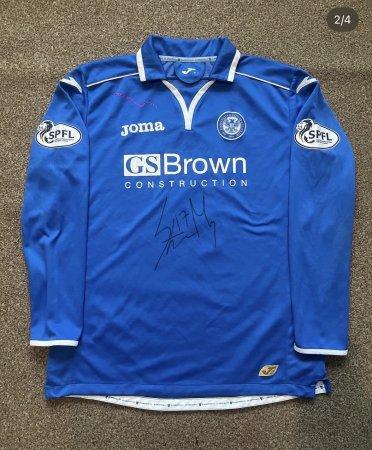 St Johnstone Home football shirt 2013 - 2014