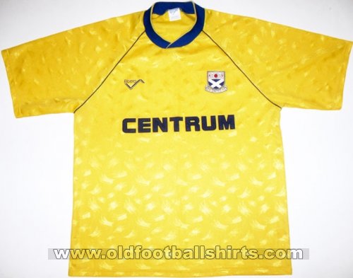 Ayr Away football shirt 1990 - 1991