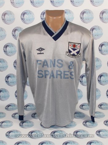 Ayr Away football shirt 1986 - 1987