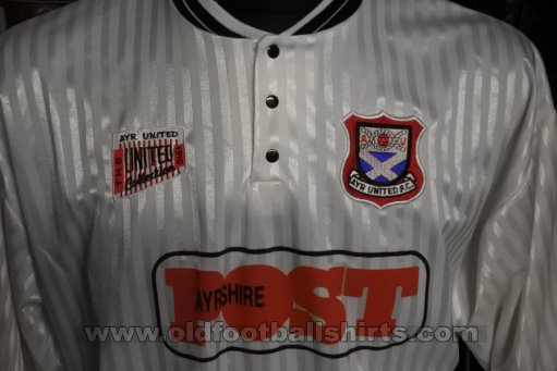 Ayr Home football shirt 1996 - 1997