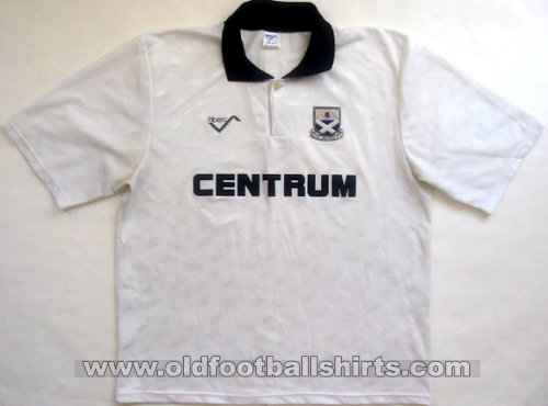 Ayr Home football shirt 1990 - 1991