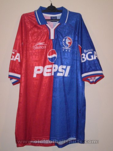 Olimpia  Fora camisa de futebol 2000 - 2001