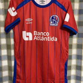 Olimpia  Away football shirt 2018 - 2019 sponsored by Banco Atlantida