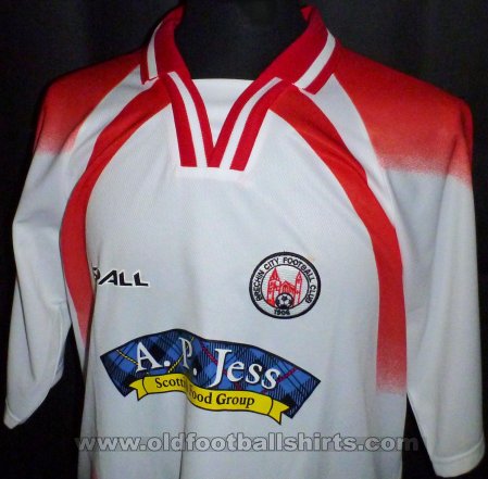 Brechin City Away football shirt 1999 - 2000