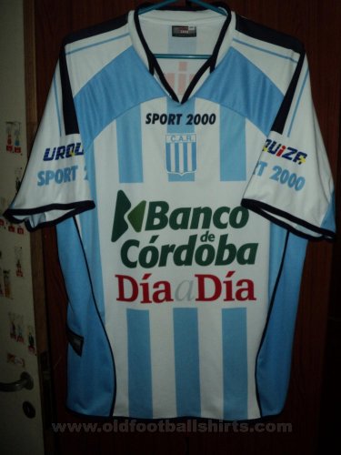Racing de Cordoba Home football shirt 2007 - 2008