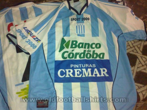 Racing de Cordoba Home football shirt 2008 - 2009