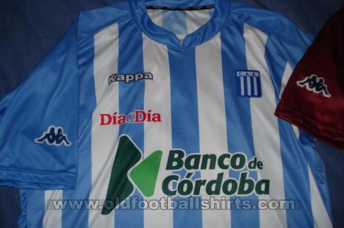 Racing de Cordoba Home football shirt 2008 - 2009