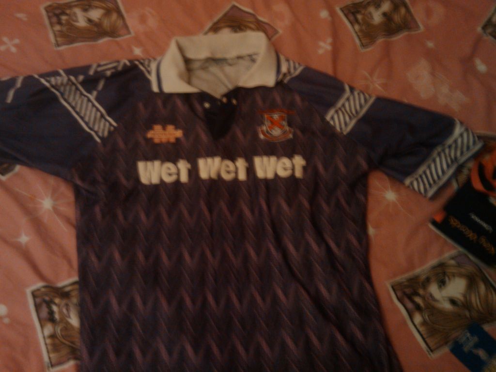Clydebank Away football shirt 1993 1995