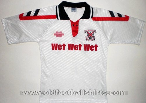 Clydebank Home football shirt 1993 - 1995