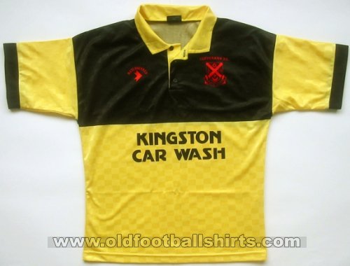 Clydebank Away football shirt 1989 - 1990