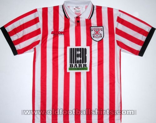 Clydebank Home football shirt 1997 - 1998