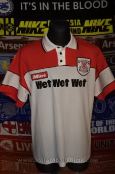 Clydebank Home football shirt 1995 - 1997