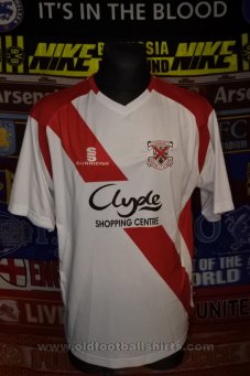 Clydebank Home football shirt 2009 - 2010