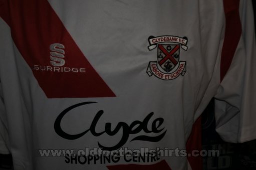 Clydebank Home football shirt 2009 - 2010