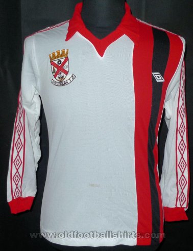 Clydebank Home football shirt 1977 - 1978