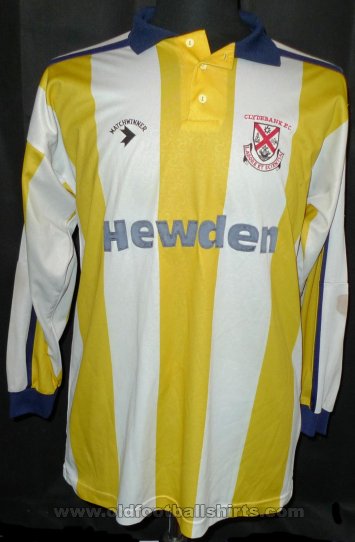 Clydebank Away football shirt 1992 - 1993