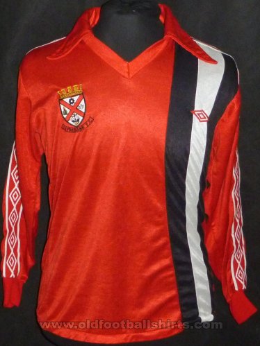 Clydebank Away football shirt 1977 - 1979