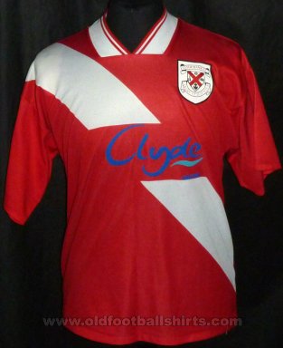 Clydebank Home football shirt 2003 - 2004