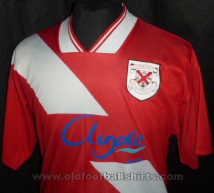 Clydebank Home football shirt 2003 - 2004