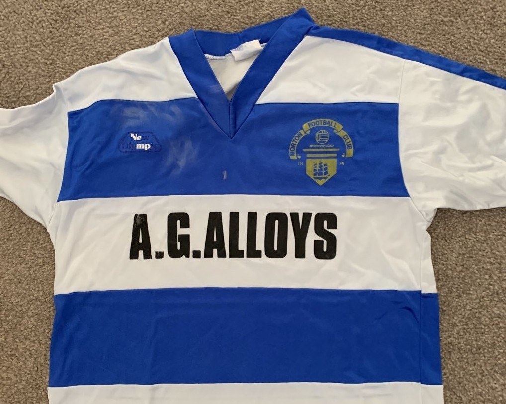 Maillot De Football Extérieur Greenock Morton Fc Écosse 1979/1980