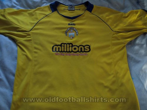 Greenock Morton חוץ חולצת כדורגל 2007 - 2008