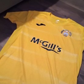 Greenock Morton Away football shirt 2022 - 2023 sponsored by McGill's