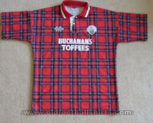 Greenock Morton Выездная футболка 1994 - 1996