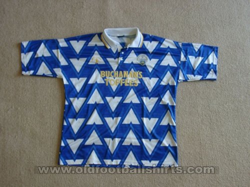 Greenock Morton Home φανέλα ποδόσφαιρου 1991 - 1993
