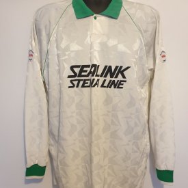 Ashford United FC Away football shirt 1992 - 1993 sponsored by Sealink